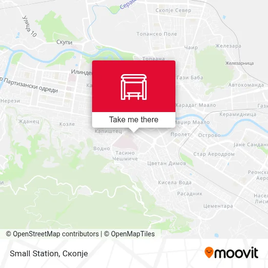 Small Station map