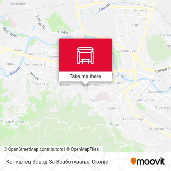 Капиштец Завод За Вработување map