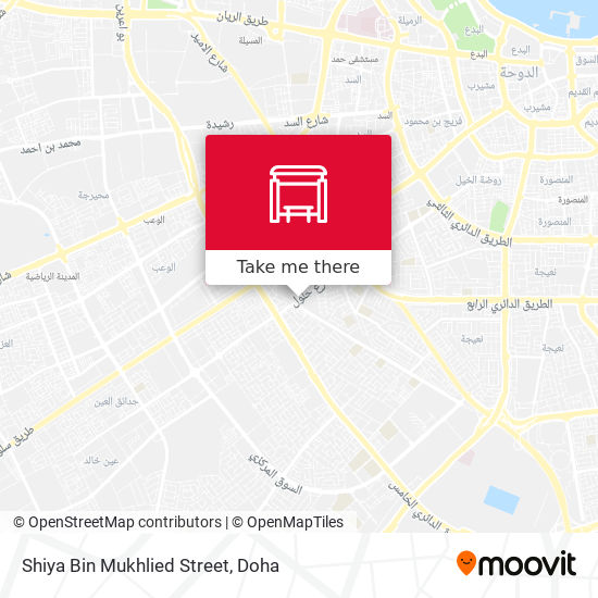 Shiya Bin Mukhlied Street map