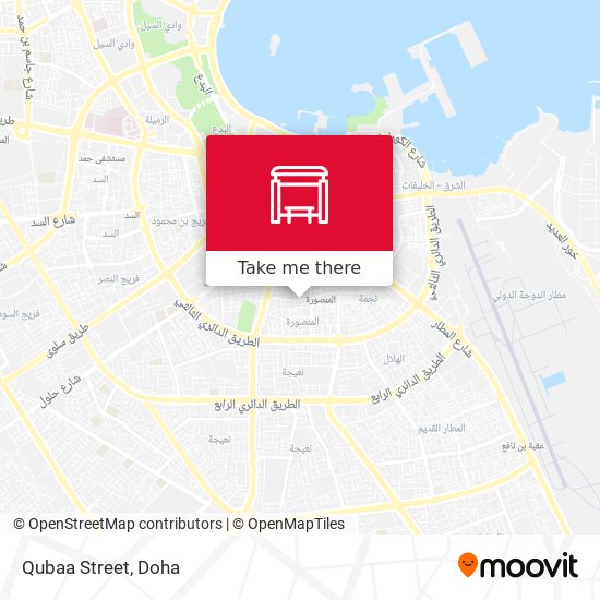 Qubaa Street map