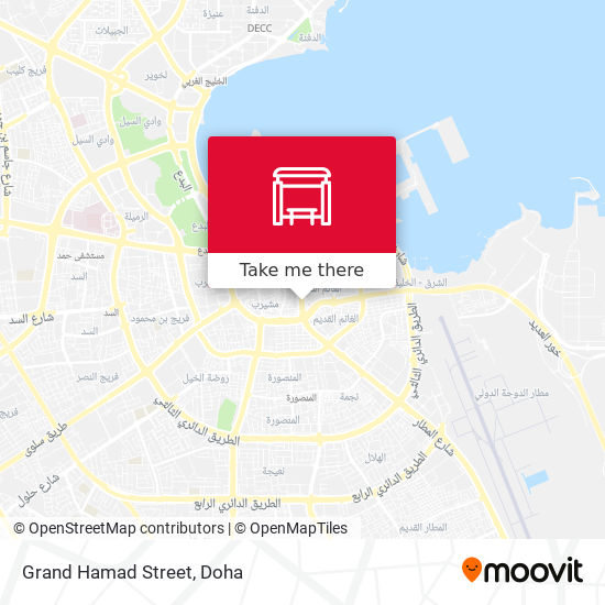 Grand Hamad Street map