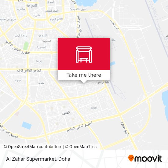Al Zahar Supermarket map