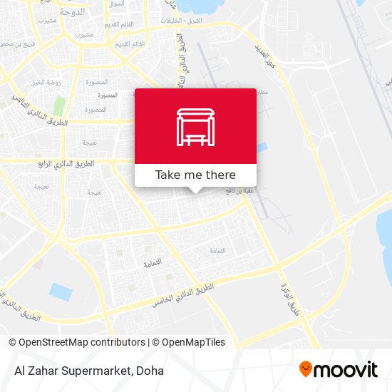 Al Zahar Supermarket map