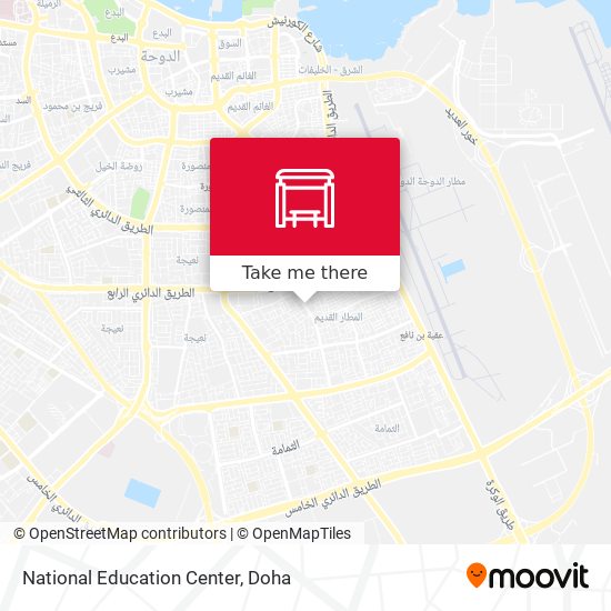 National Education Center map