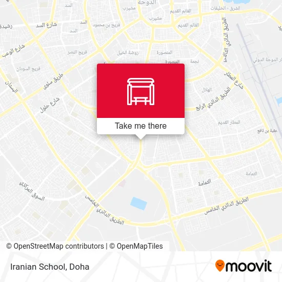 Iranian School map