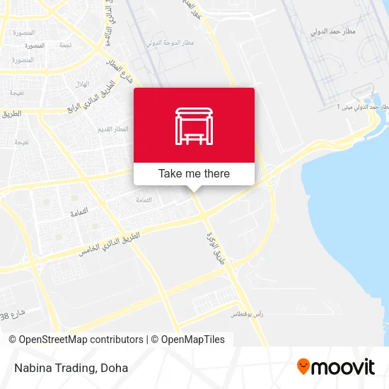Nabina Trading map