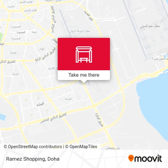 Ramez Shopping map
