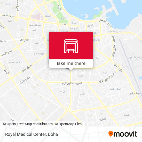 Royal Medical Center map