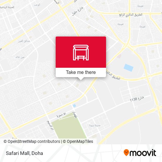 Safari Mall map