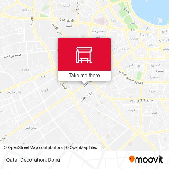 Qatar Decoration map