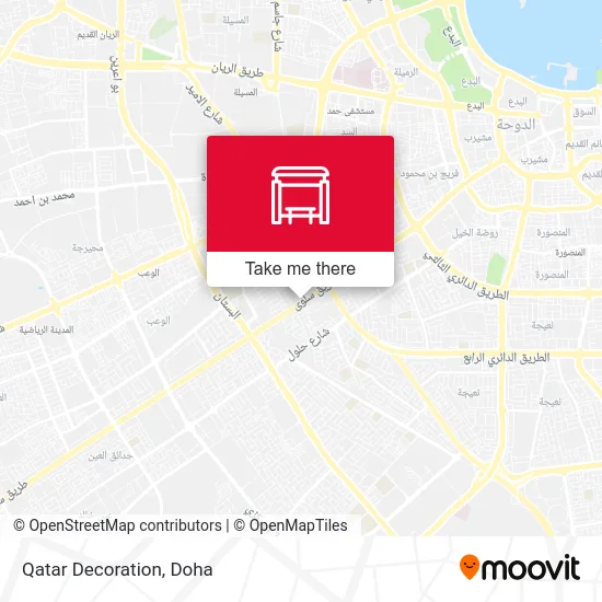 Qatar Decoration map