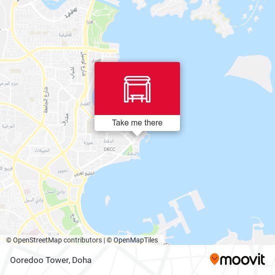 Ooredoo Tower map