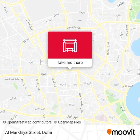 Al Markhiya Street map