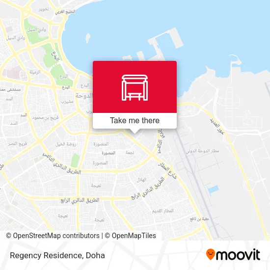 Regency Residence map