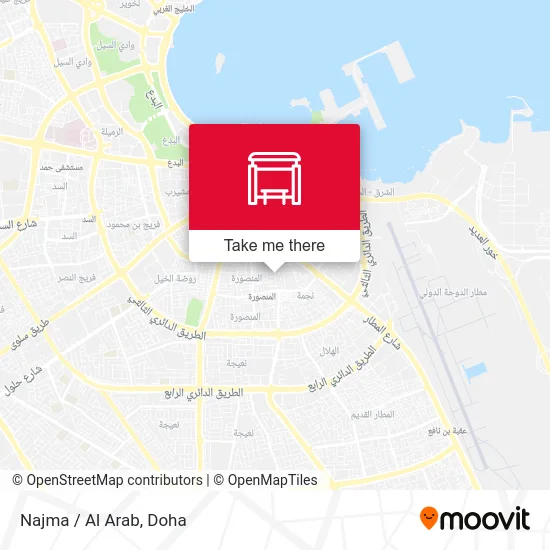 Najma / Al Arab map