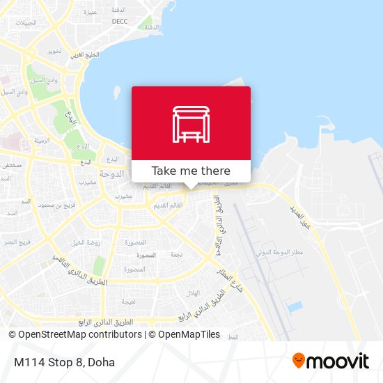 M114 Stop 8 map