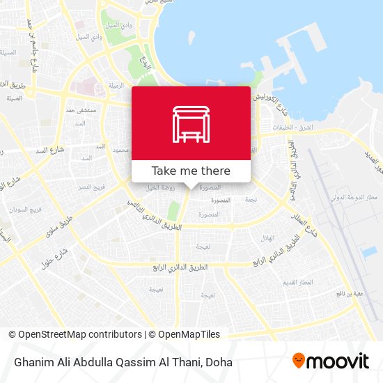 Ghanim Ali Abdulla Qassim Al Thani map