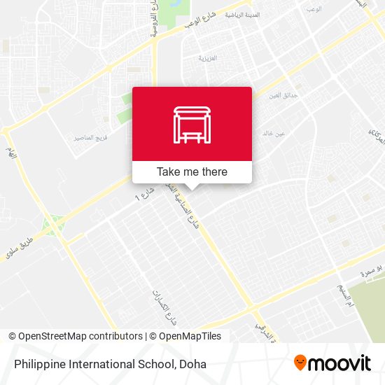 Philippine International School map