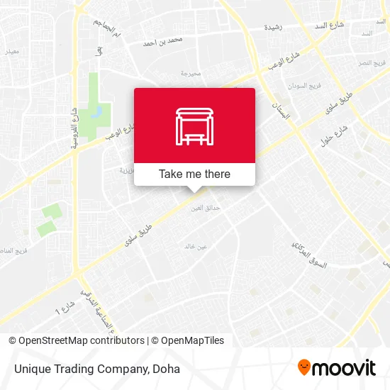 Unique Trading Company map