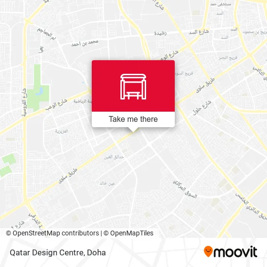 Qatar Design Centre map