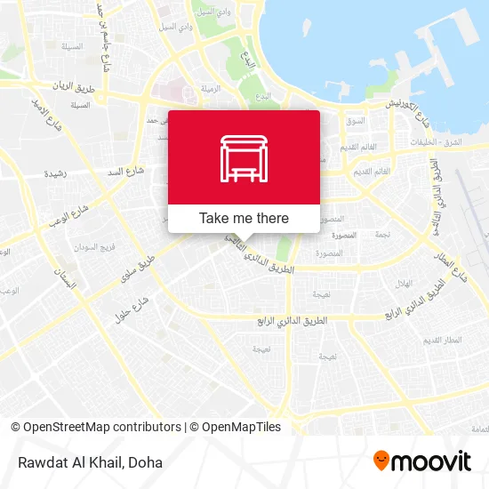 Rawdat Al Khail map