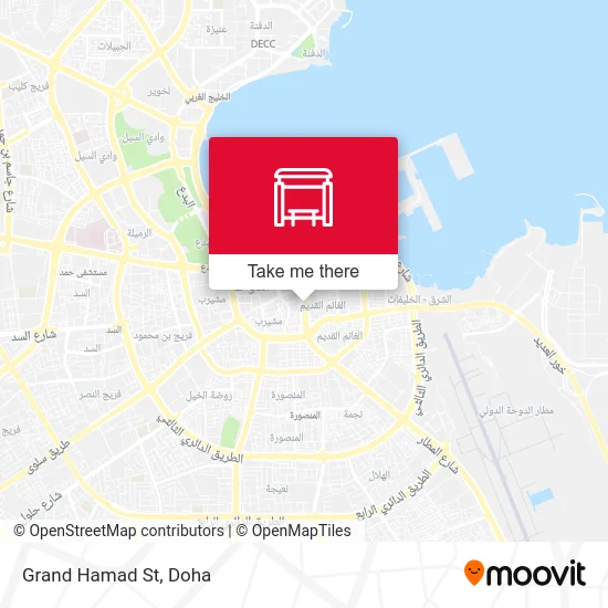 Grand Hamad Street map