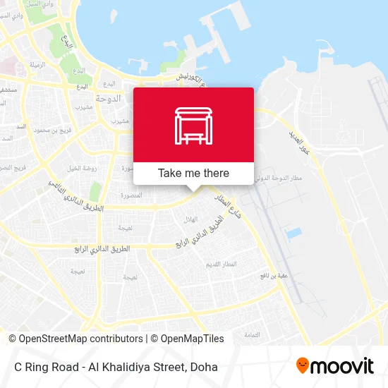 C Ring Road - Al Khalidiya Street map