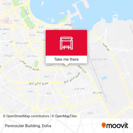 Peninsular Building map
