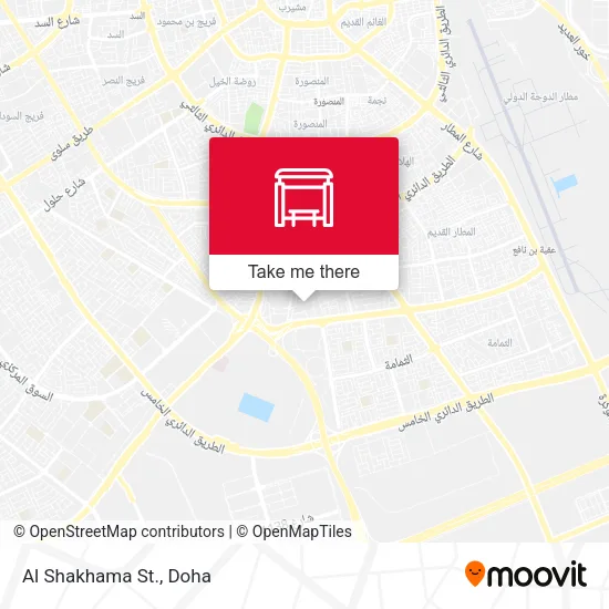 Al Shakhama St. map