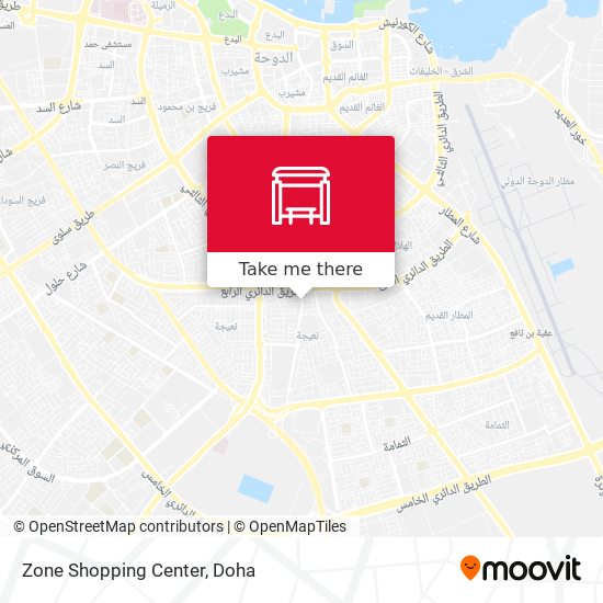 Zone Shopping Center map