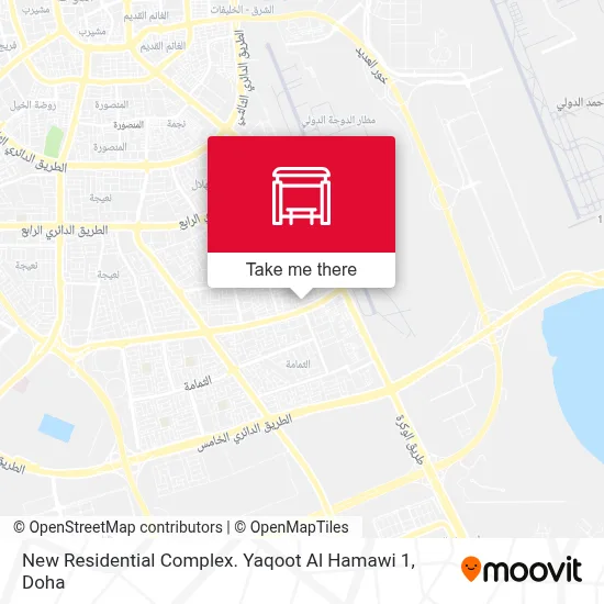 New Residential Complex. Yaqoot Al Hamawi 1 map