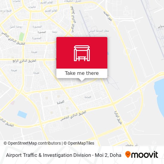 Airport Traffic & Investigation Division - Moi 2 map