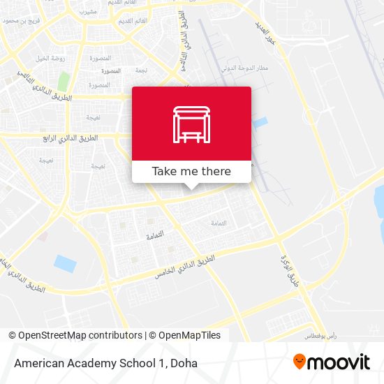 American Academy School 1 map