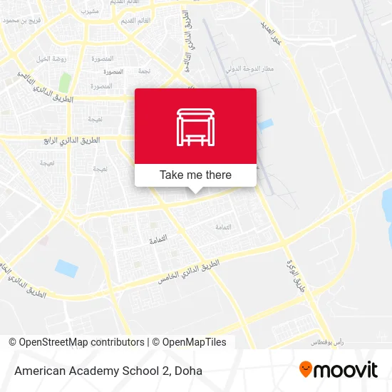 American Academy School 2 map