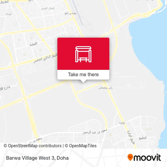 Barwa Village West 3 map