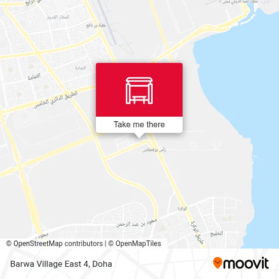 Barwa Village East 4 map