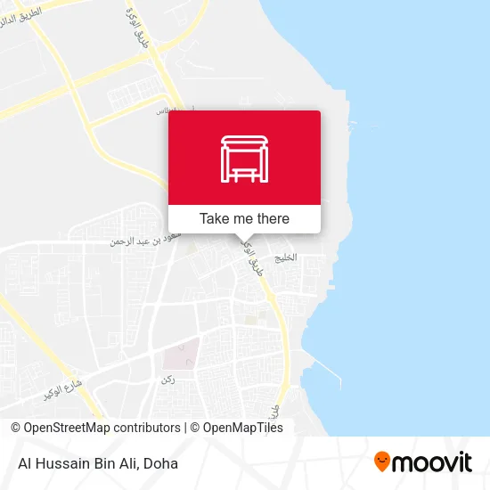 Al Hussain Bin Ali map