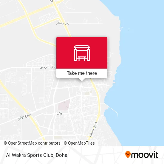 Al Wakra Sports Club map