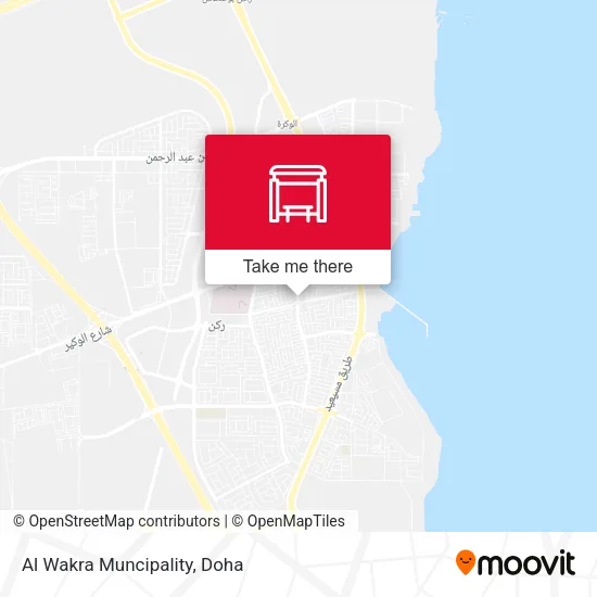 Al Wakra Muncipality map