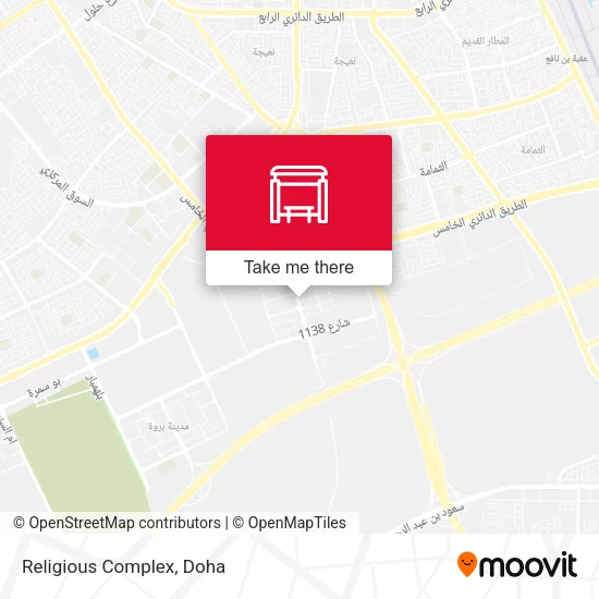 Religious Complex map