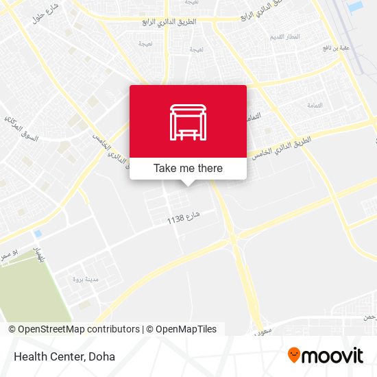 Health Center map