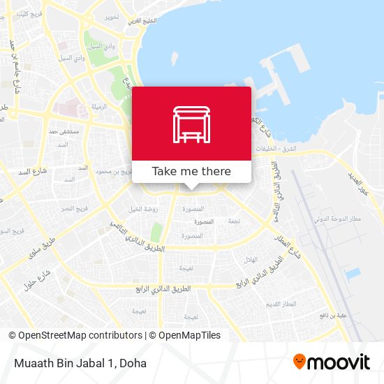 Muaath Bin Jabal 1 map