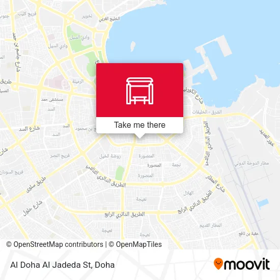 Al Doha Al Jadeda St map