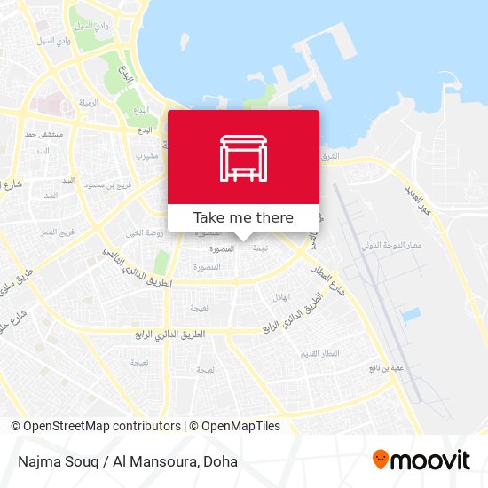 Najma Souq / Al Mansoura map