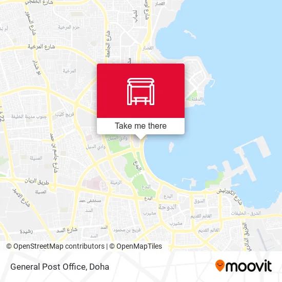 General Post Office map