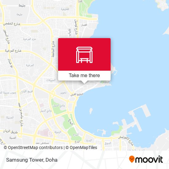 Samsung Tower map