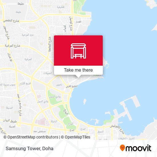 Samsung Tower map