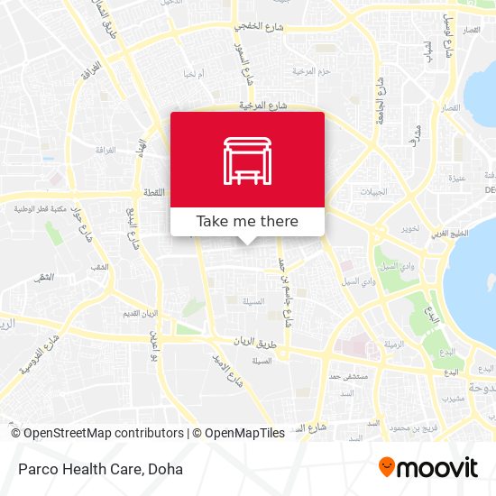 Parco Health Care map