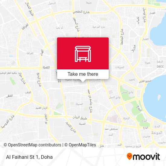 Al Faihani St 1 map