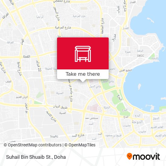 Suhail Bin Shuaib St. map